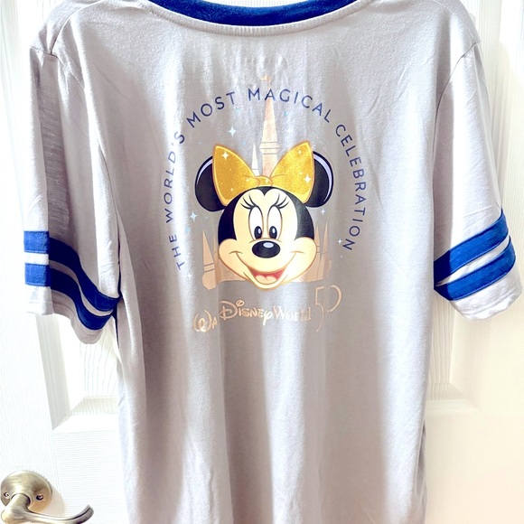 Disney Tops - NEW Walt Disney World 50th Celebration Minnie Mouse T-Shirt - XL